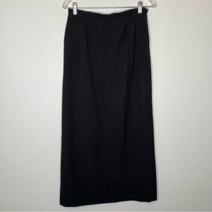 Casual Corner Grey Wool Maxi Skirt